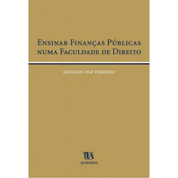 Ensinar Finanças Públicas Numa Faculdade De Direito