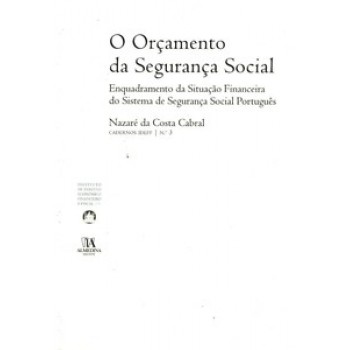 O Orçamento Da Segurança Social