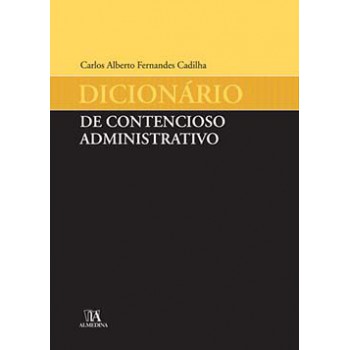 Dicionário De Contencioso Administrativo