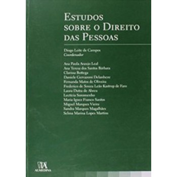 Estudos Sobre O Direito Das Pessoas