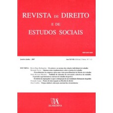 Revista De Direito E De Estudos Sociais: Ano Xlviii (xxi Da 2ª Série) - N.ºs 1-2