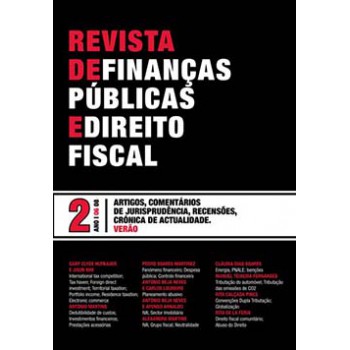 Revista De Finanças Públicas E Direito Fiscal : Ano I - Verão