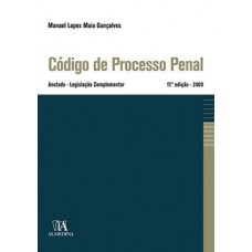 Código De Processo Penal: Anotado - Legislação Complementar