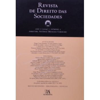 Revista De Direito Das Sociedades: Ano I (2009)