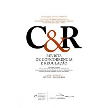 Revista De Concorrência E Regulação: Ano I - Nº 1