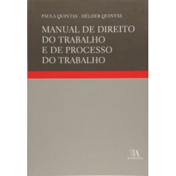 Manual De Direito Do Trabalho E De Processo Do Trabalho