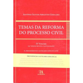 Temas Da Reforma Do Processo Civil