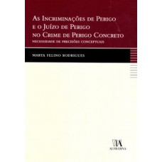 As Incriminações De Perigo E O Juízo De Perigo No Crime De Perigo Concreto: Necessidade De Precisões Conceptuais