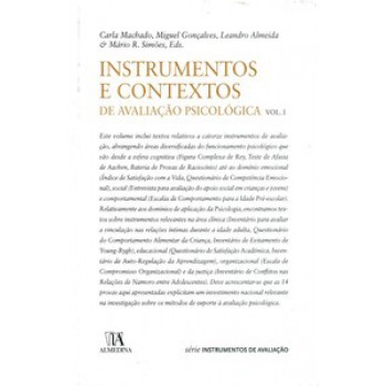 Instrumentos E Contextos De Avaliação Psicológica