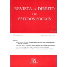 Revista De Direito E De Estudos Sociais: Ano L (xxiii Da 2ª Série) - N.ºs 3-4