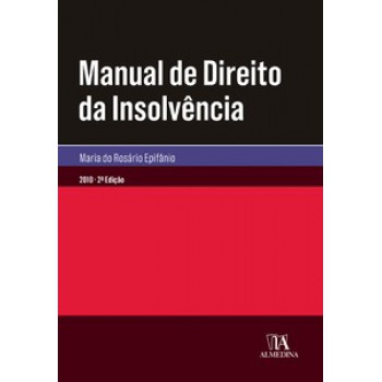 Manual De Direito Da Insolvência