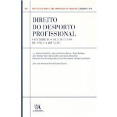 Direito Do Desporto Profissional: Contributos De Um Curso De Pós-graduação