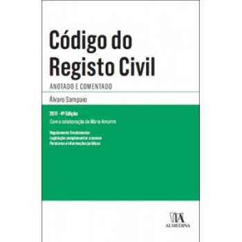 Código Do Registo Civil: Anotado E Comentado