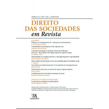 Direito Das Sociedades Em Revista: Ano 3 (março 2011)