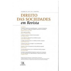 Direito Das Sociedades Em Revista: Ano 3 (outubro 2011)