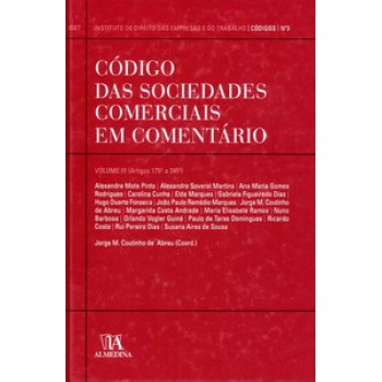 Código Das Sociedades Comerciais Em Comentário