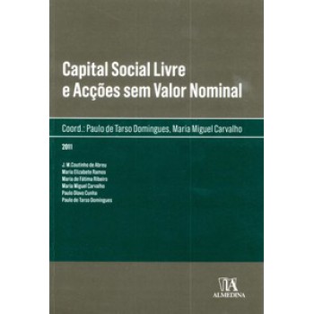 Capital Social Livre E Acções Sem Valor Nominal