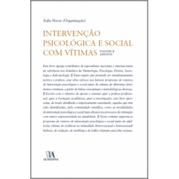 Intervenção Psicológica E Social Com Vítimas: Adultos