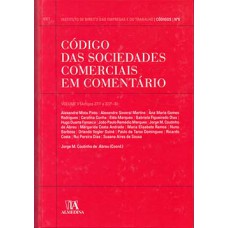 Código Das Sociedades Comerciais Em Comentário: Artigos 271º A 372º-b