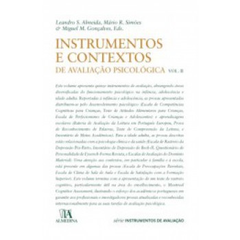 Instrumentos E Contextos De Avaliação Psicológica