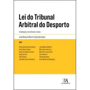 Lei Do Tribunal Arbitral Do Desporto: Introdução, Referência E Notas