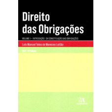 Direito Das Obrigações: Introdução - Da Constituição Das Obrigações