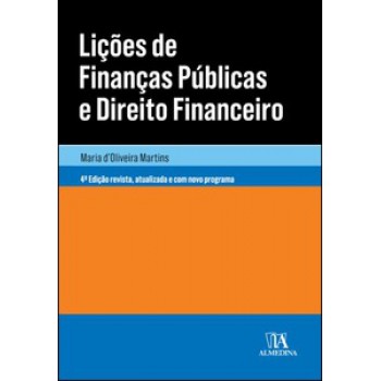 Lições De Finanças Públicas E Direito Financeiro