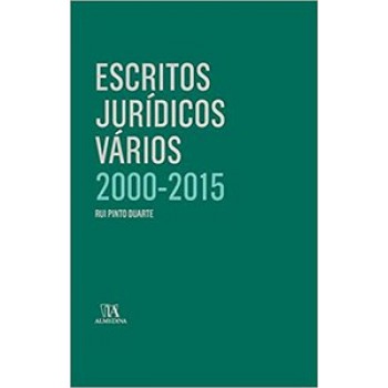 Escritos Jurídicos Vários 2000-2015