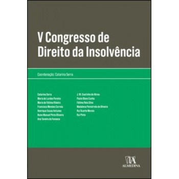 V Congresso De Direito Da Insolvência