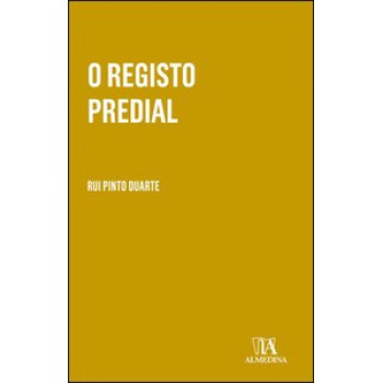 O Registo Predial