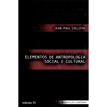 Elementos De Antropologia Social E Cultural