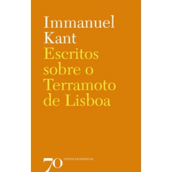 Escritos Sobre O Terramoto De Lisboa