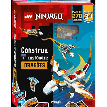 LEGO NINJAGO CONSTRUA E CUSTOMIZE DRAGOES