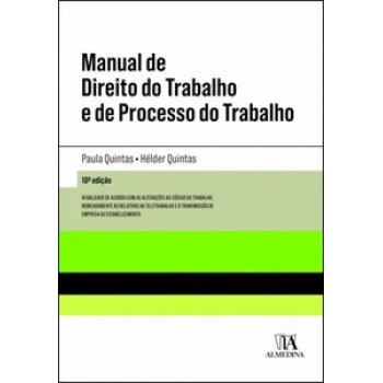 Manual De Direito Do Trabalho E De Processo Do Trabalho