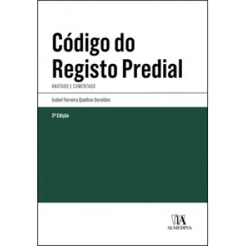 Código Do Registo Predial: Anotado E Comentado