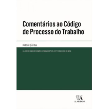 Comentários Ao Código De Processo Do Trabalho