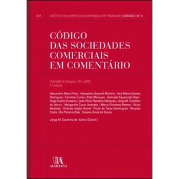 Código Das Sociedades Comerciais Em Comentário