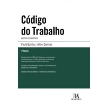 Código Do Trabalho - Anotado E Comentado