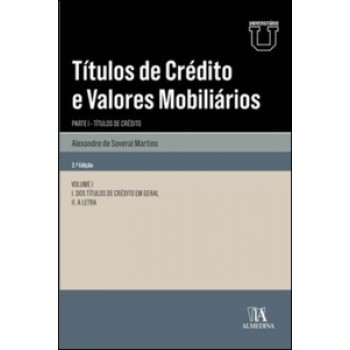 Títulos De Crédito E Valores Mobiliários - Parte I