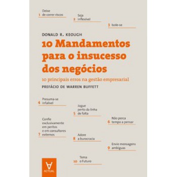 10 Mandamentos Para O Insucesso Dos Negócios