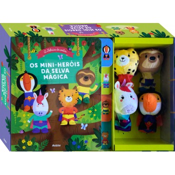 A ábrica De Contos : Os Mini-her-is Da Selva Mágica A ábrica De Contos : Os Mini-her-is Da Selva Mágica