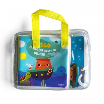 Livro De Banho: Mateo Navega Sobre As Ondas: Um Livro Para Brincar No Banho E Conhecer O Mundo Marinho. Livro De Banho: Mateo Navega Sobre As Ondas: Um Livro Para Brincar No Banho E Conhecer O Mundo Marinho.