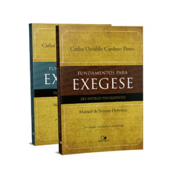 Kit Fundamentos Para Exegese (at E Nt) - 2 Vols.